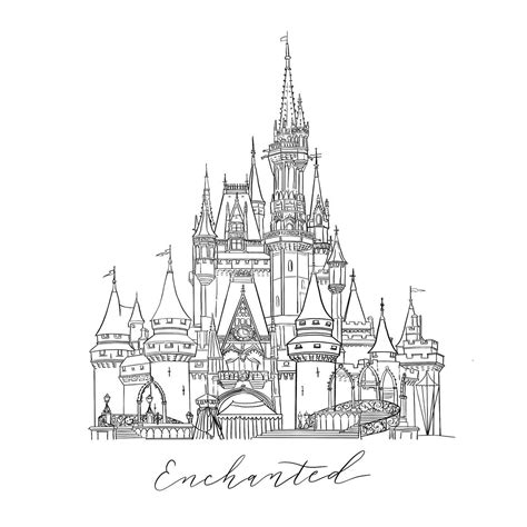 Dibujos Para Colorear De Disneyland Paris Gratis Imprimir
