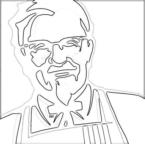 Kfc Coloring Pages Coloring Pages
