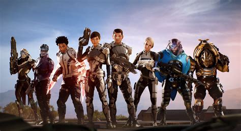 Animated Character Illustration Mass Effect Mass Effect Andromeda