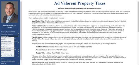 Pinellas County Property Appraiser How To Check Your Propertys Value