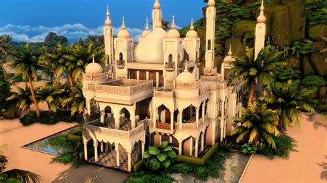 Moroccan Palace By Plumbobkingdom At Mod The Sims 4 Sims 4 Updates