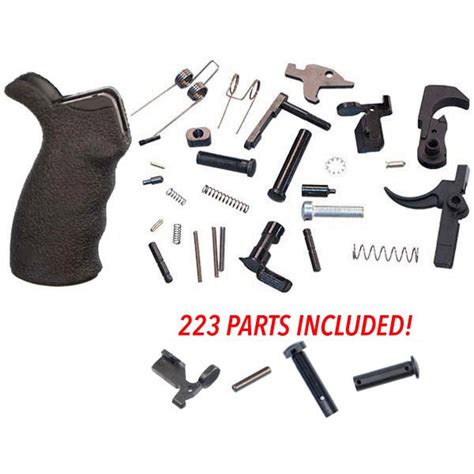 Cdnn Sports 223 308 Ar Lower Parts Kit Combo With Pistol Grip Email