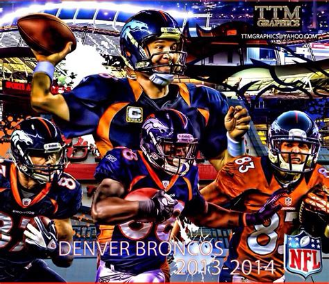 Peyton Manning And Three Of Best Wide Receivers Denver Broncos