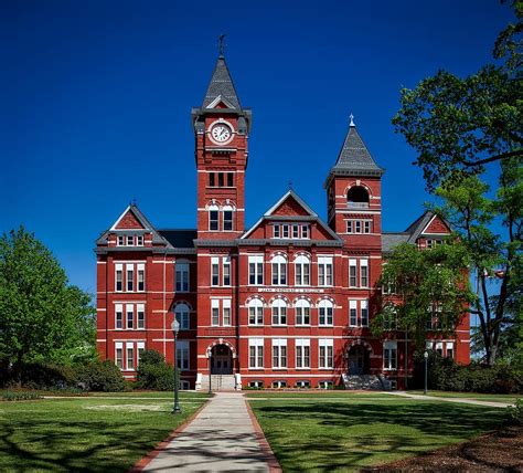 University Of Alabama Tuscaloosa Clark Hall Buildings Campus