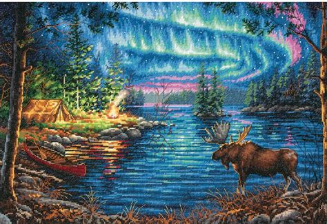 Below are the main pattern. Cross Stitch : Everything Cross Stitch - Northern Night ...