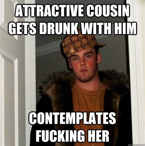 Attractive Cousin Gets Drunk With Him Contemplates Fucking Her