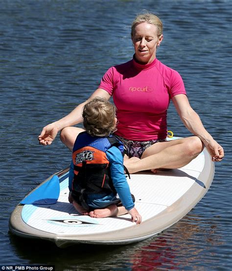 Meet The Mother Who Does Yoga On Her Stand Up Paddle Board While Her