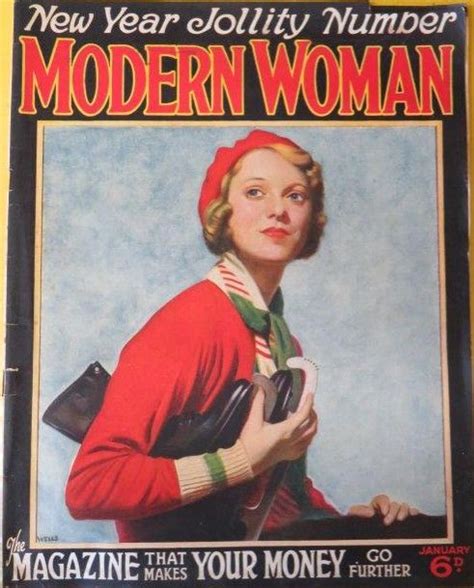 Modern Woman Magazine From January 1932 Women Magazines Covergirl