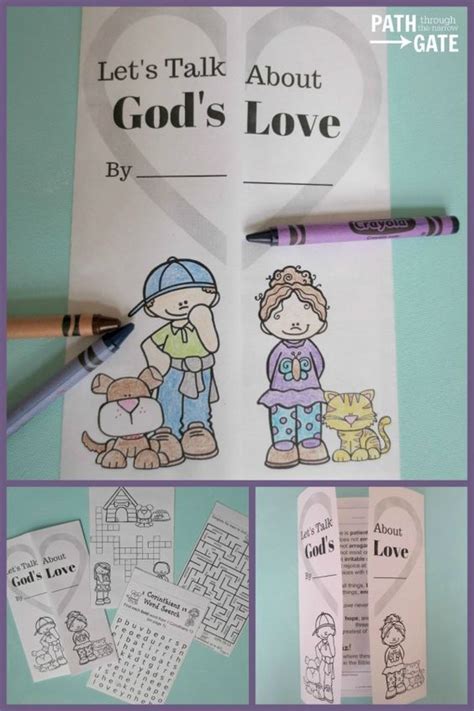 Teach Your Kids About Gods Love With This Free Printable Notebook