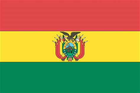 It is bordered by brazil on the north and east, paraguay and argentina on the south, and chile and peru on the west. History of the Bolivian Flag