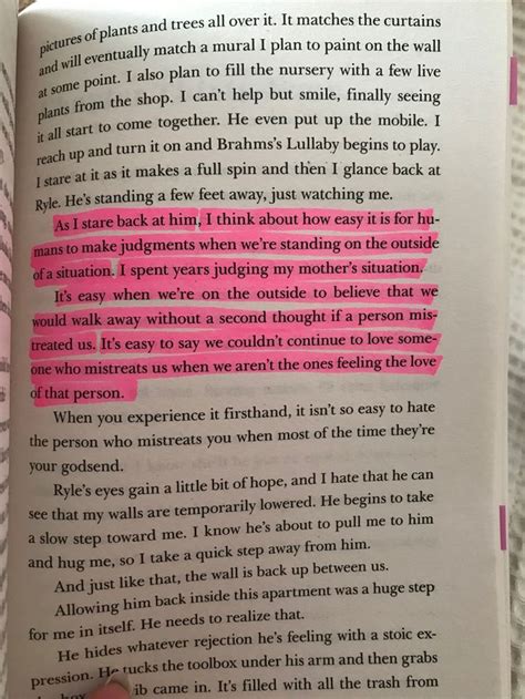 It Ends With Us Colleen Hoover Romantic Book Quotes Best Quotes