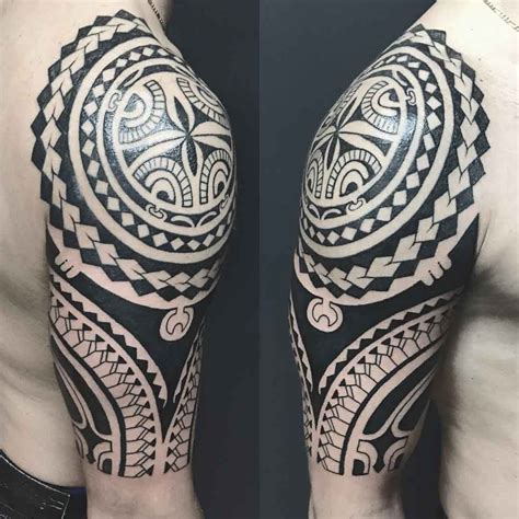 Shoulder Polynesian Tattoo Maoritattoos Maori Tattoo Shoulder