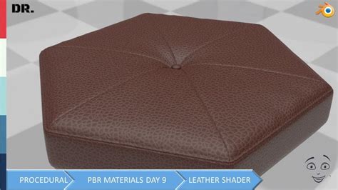 Procedural Leather Shader Tutorial Blender 283 Blender Tutorial