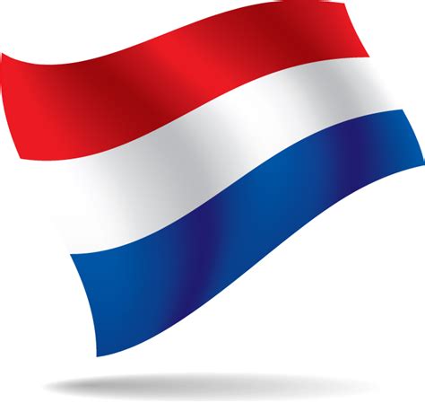 Ondeando La Bandera De Los Países Bajos Png All
