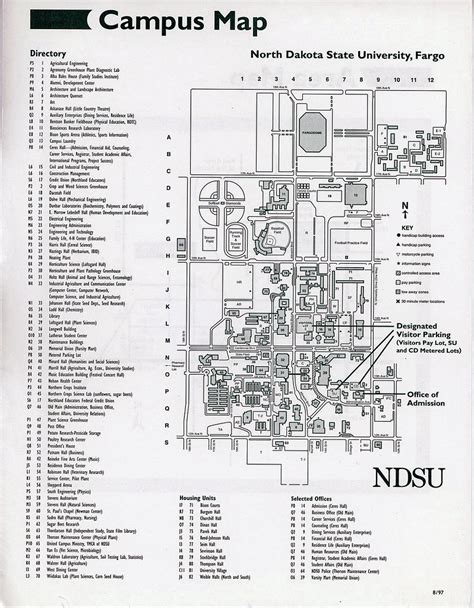 All Sizes North Dakota State University Campus Map 1997 Flickr