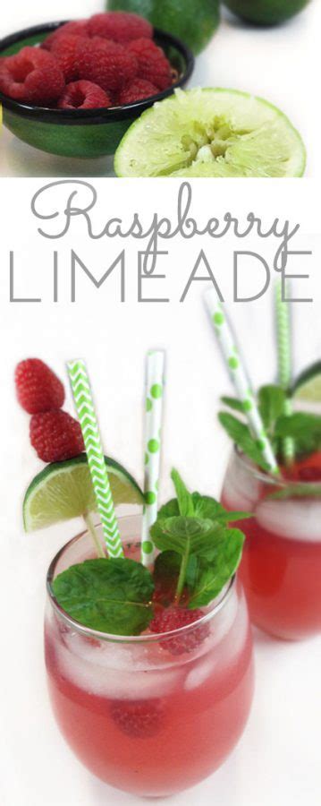 Raspberry Limeade Recipe Through Her Looking Glass