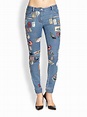 3.1 Phillip Lim Patched Skinny Jeans in Blue (MEDIUM WASH) | Lyst