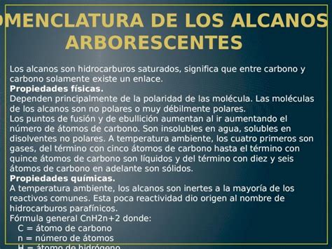Pptx Nomenclatura De Alcanos Arborescentes Dokumen Tips