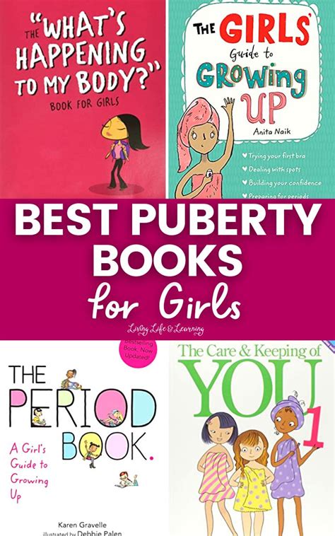 The Best Books For Puberty For Girls To Help Reduce Fear And Embarassment
