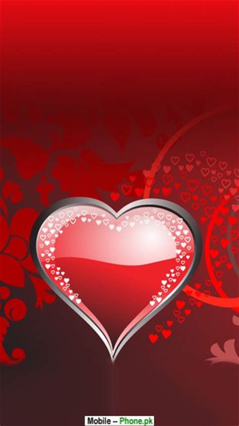 Free Download 3d Heart Wallpapers 3d Graphics Mobile Wallpaper