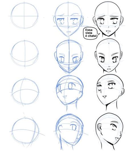 How To Draw Anime Characters Step By Step