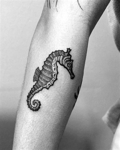 60 Seahorse Tattoos For Men Nautical Design Ideas
