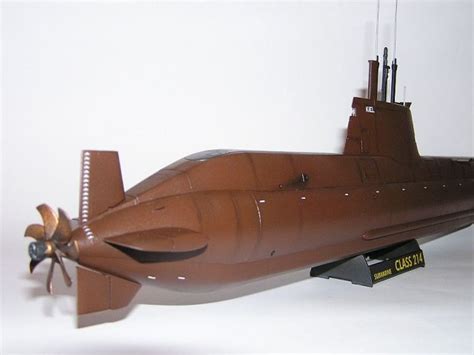 U214 turkish submarine / صناعة الغواصات التركية. U-Boot Klasse 214, Revell 1:144 von Artur Oslizlo