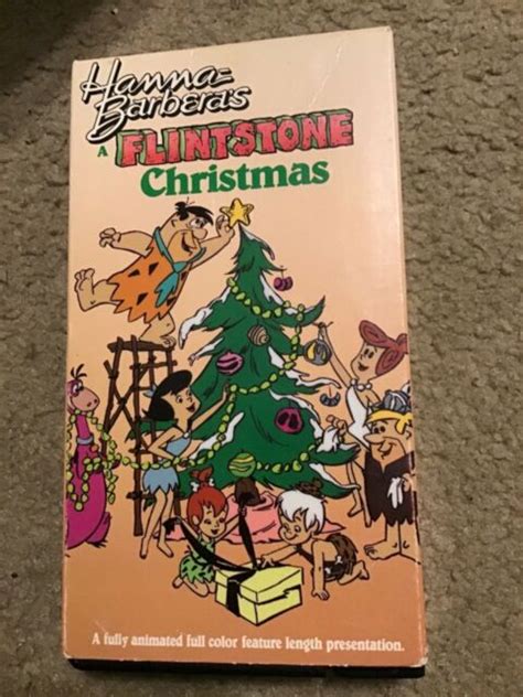 A Flintstone Christmas Vhs For Sale Online Ebay