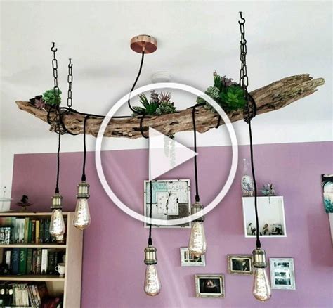 Diy hanging light and lamp shade that's perfect for lighting those dark corners of your home. DIY Which driftwood hanging lamp is the most beautiful ...