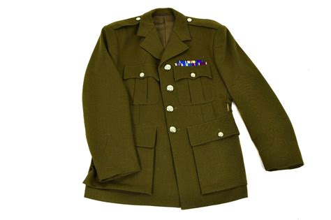 Genuine British Army Uniform Olive Khaki Formal Jacket Od Etsy Uk