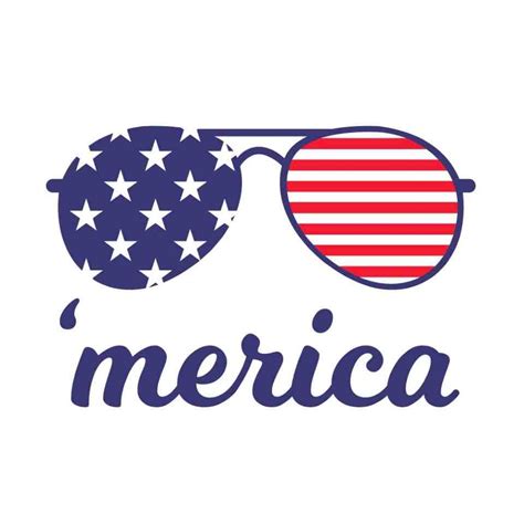 Free 4th Of July America Sunglass Svg 4th Of July Svg Independence