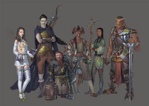 Dnd Party Commission By Varbas On Deviantart Fantasy Party