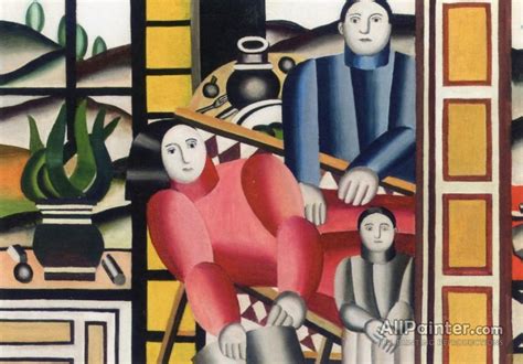 Fernand Léger Three Figures In A Garden Oil Painting Reproductions For