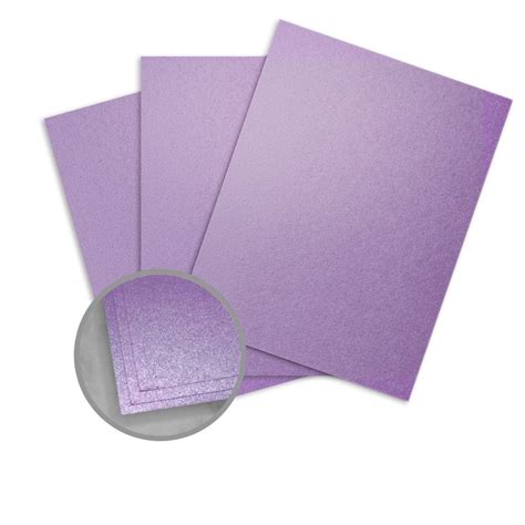 Amethyst Card Stock 8 12 X 11 In 105 Lb Cover Smooth Stardream