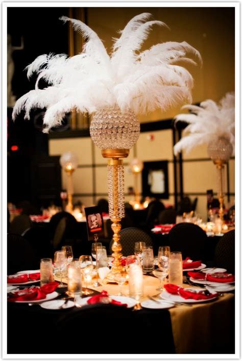 Old Hollywood Inspired Centerpiece Hollywood Glamour Party Old