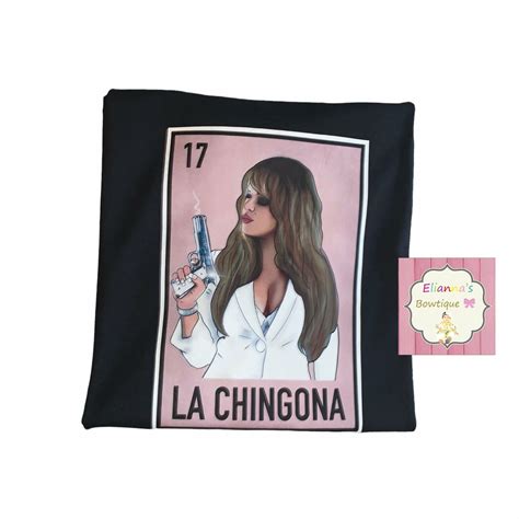 La Chingona Loteria Shirt Jenni Rivera Ebay