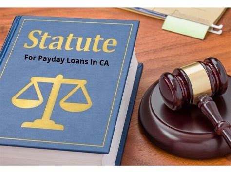 California Payday Loan Laws And Regulations