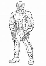 Marvel Coloring Pages Characters Color Kids sketch template