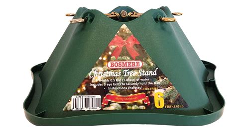 Bosmere 6 Inch Plastic Christmas Tree Stand With 475 Inch Trunk