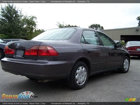 1999 Honda Accord Lx Sedan Raisin Pearl Gray Photo 1