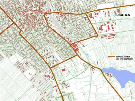 Mapa Ulica Subotice Superjoden
