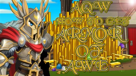 Aqw How To Get Armor Of Awe Full Tutorial 2015 Youtube