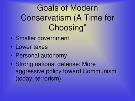 The Rise Of The Modern Conservative Movement Ppt Download