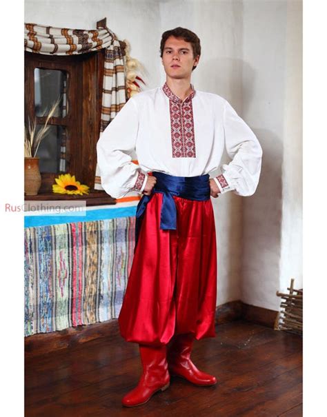 Cossack Costume Ukrainian Costume Vyshyvanka Shirt Ukraine