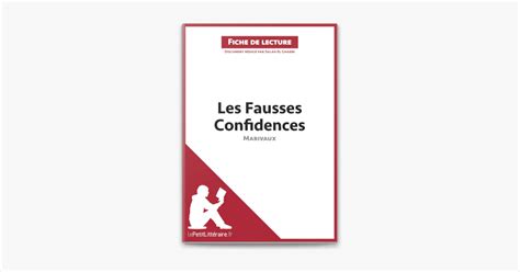 ‎Les Fausses Confidences de Marivaux (Fiche de lecture) trên Apple Books