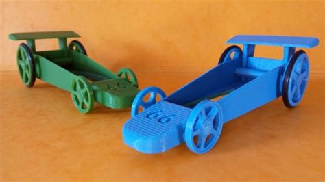 3d Printed Rubber Band Powered Car Instructables