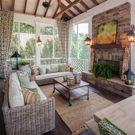 Amazingly Cozy And Relaxing Screened Porch Design Ideas Porch