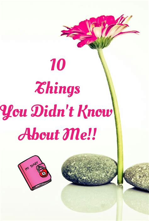 10 Things You Didnt Know About Me Rachsbeautique