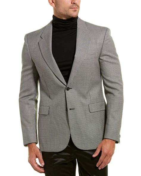 Versace Wool Sportscoat In 2021 Wool Blazer Mens Mens Designer Coats