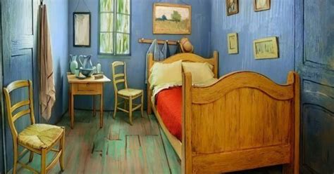 Le peintre change notamment les deux portraits affichés sur le mur de la chambre, y substituant vraisemblablement un autoportrait, et. Vous pouvez dormir dans "La chambre à coucher" de Vincent ...